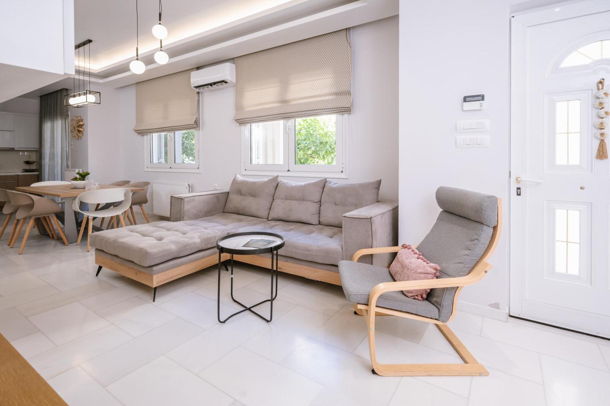 Апартаменты Brand New Family House Est. 2023 Ираклион Экстерьер фото